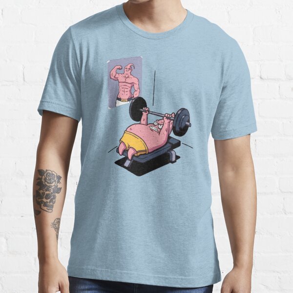 Majin Buu vs Patrick - Funny Motivational Gym Essential T-Shirt