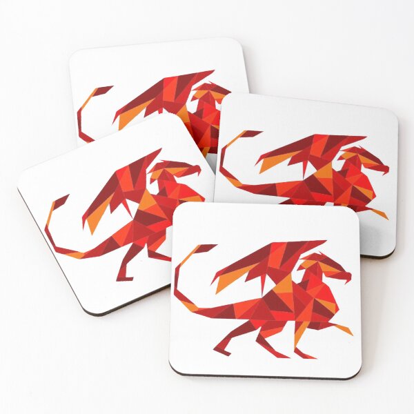 Item preview, Geometric Red Drake designed and sold by JarlBontime.