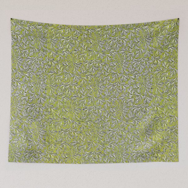 Item preview, Intricate Green Floral Pattern Design designed and sold by Everywares.