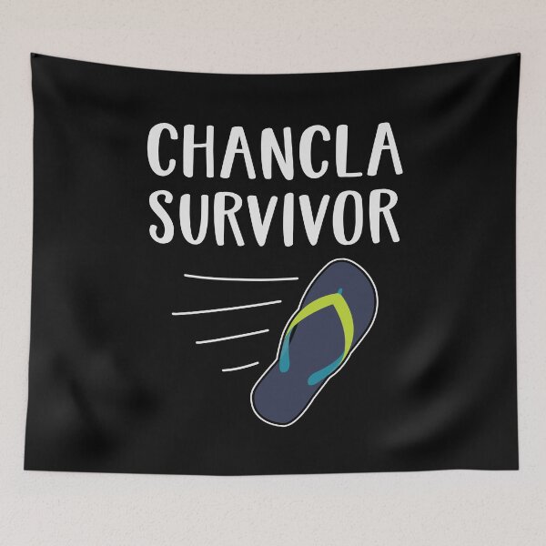 Item preview, Dominican Mom Chancla Survivor - Funny Angry Mother Jokes designed and sold by Scratches Tees.