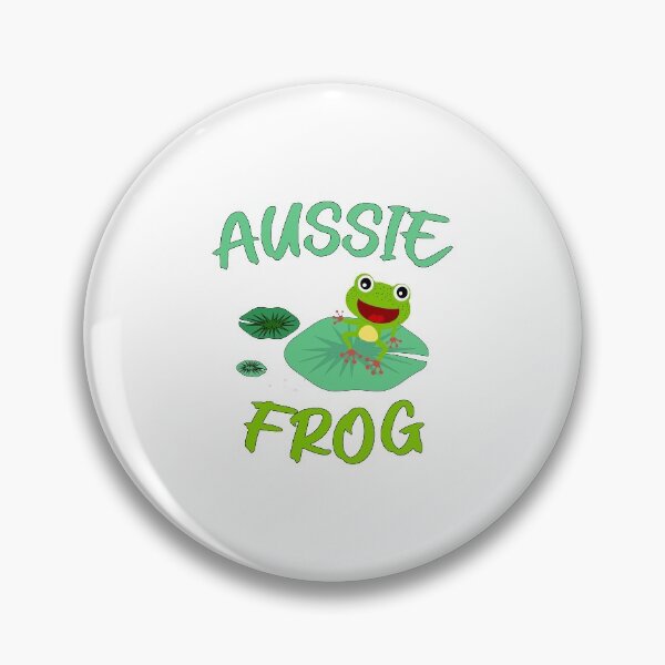 Item preview, Aussie frog-australian tree frog-let's protect our frogs,hello froggy designed and sold by jamwind.