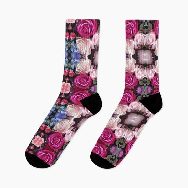 Item preview, Pink roses pattern - flowers gold designed and sold by Geometrina.