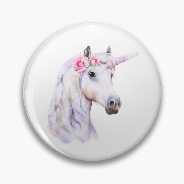 Item preview, Unicorn watercolor nursery decor  designed and sold by DelzStudio.