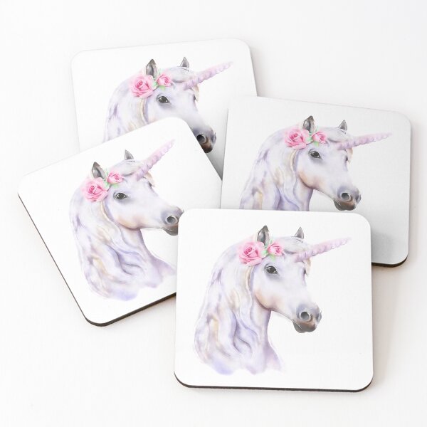 Item preview, Unicorn watercolor nursery decor  designed and sold by DelzStudio.