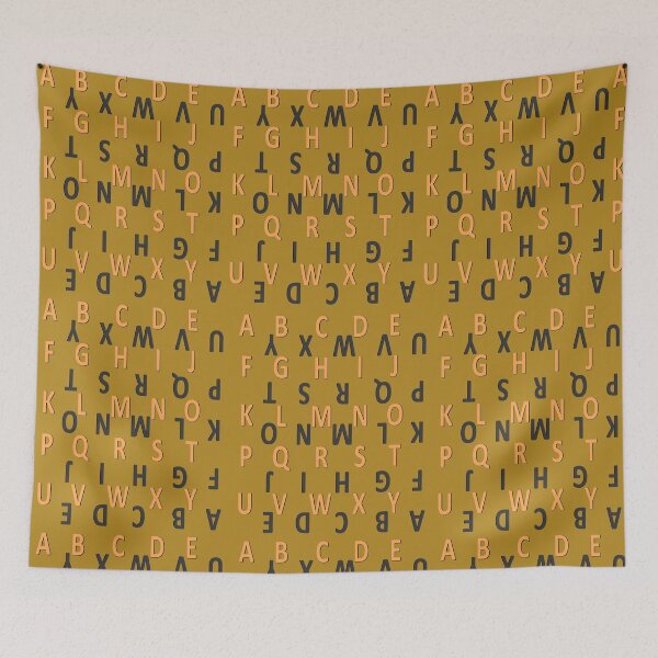 Item preview, roman alphabet - beige designed and sold by ZiphGames.