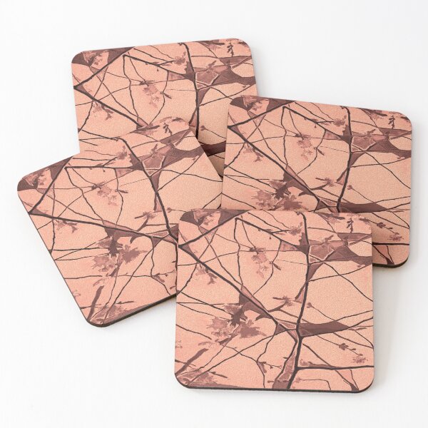 Item preview, Cherry tree silhouette - rose gold designed and sold by SulkaCreative.
