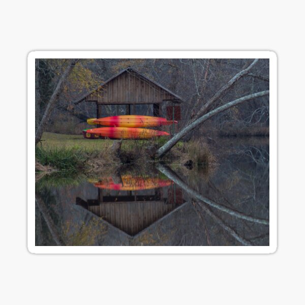 Watson Mill Boathouse Sticker