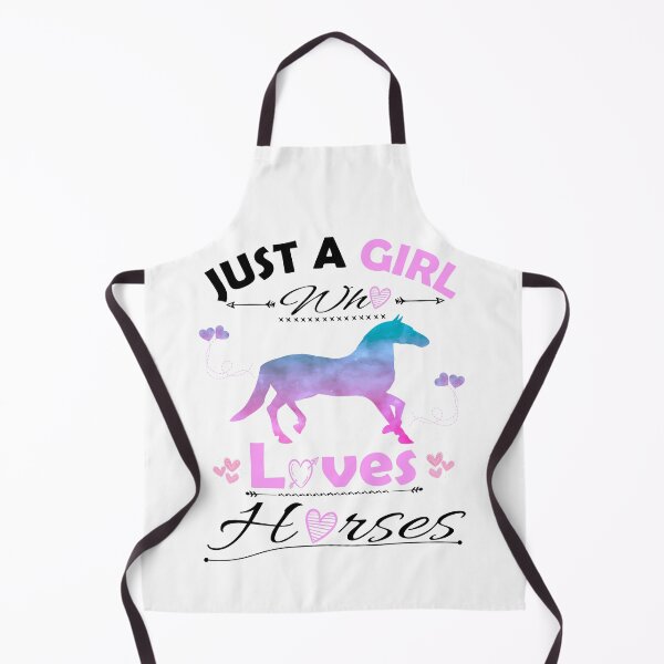 Item preview, Just A Girl Who Loves Horses designed and sold by PRINTED ..