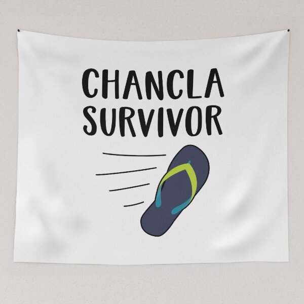 Item preview, Dominican Mom Chancla Survivor - Funny Angry Mother Jokes designed and sold by Scratches Tees.