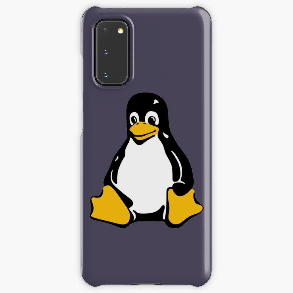 Tux The Official Mascot Of The Linux Kernel Case Skin For Samsung Galaxy By Mrawfle Redbubble