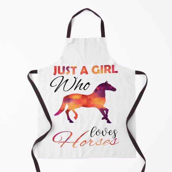 Item preview, Just A Girl Who Loves Horses designed and sold by PRINTED ..