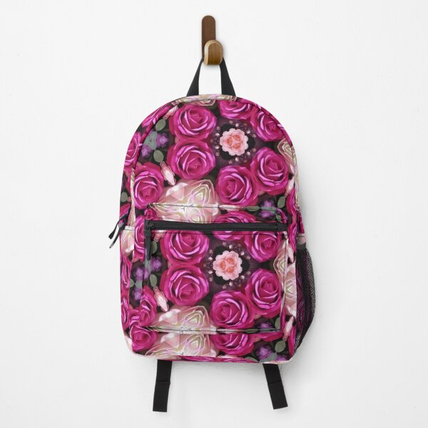 Item preview, Pink roses pattern - flowers gold designed and sold by Geometrina.