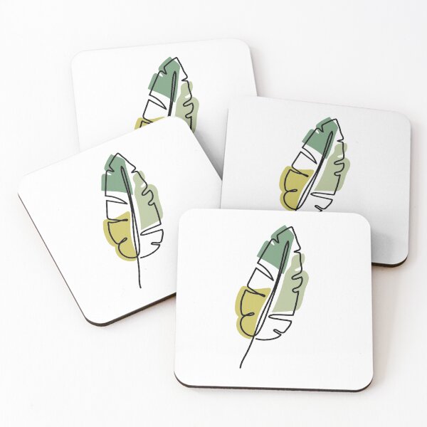 Item preview, leaf line drawing designed and sold by maddie tay.