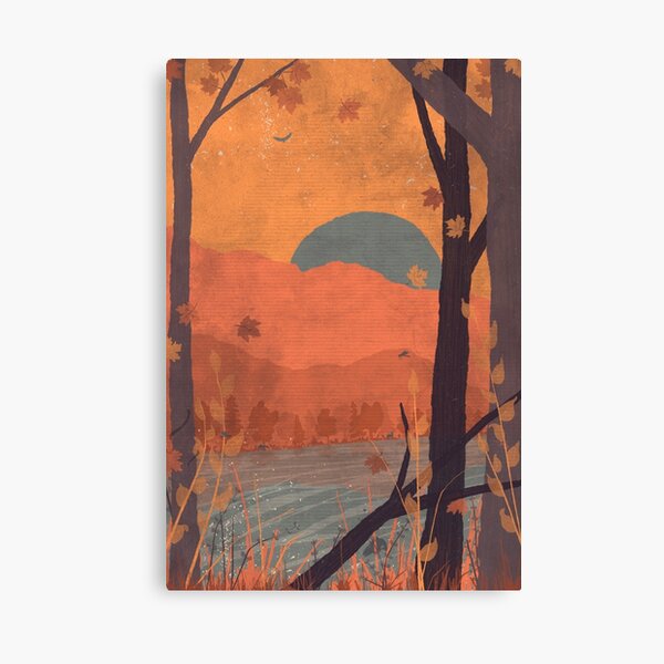Autumn in the Gorge... - Full Canvas Print
