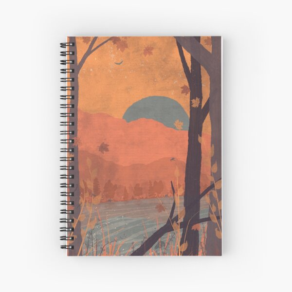Autumn in the Gorge... - Full Spiral Notebook