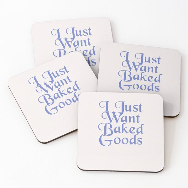 Item preview, I Just Want Baked Goods designed and sold by Shujii.