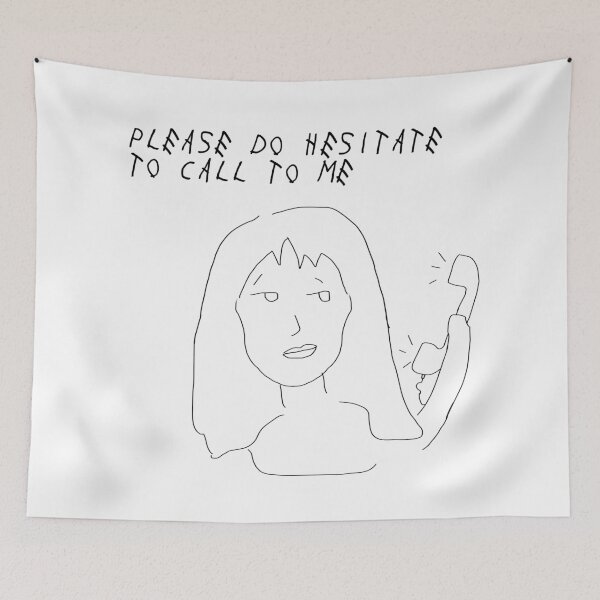 Item preview, please hesitate to call me meme designed and sold by ai-light.