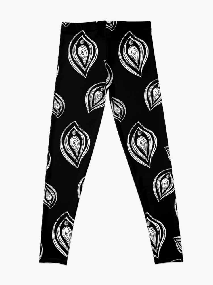 Vulva Leggings, Vulva Print, Colorful Vagina, Pussy, Feminist