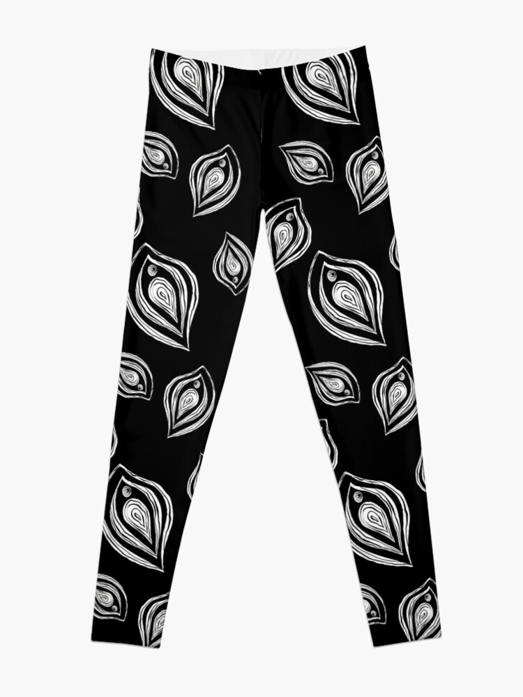 Vulva Blockprint | Leggings