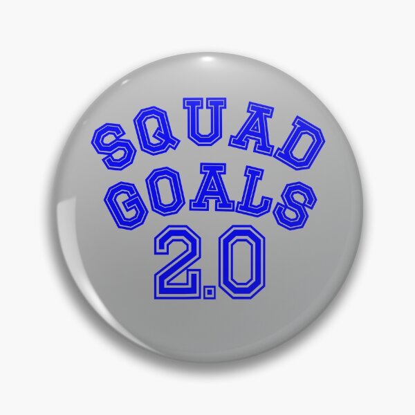 Item preview, Squad Goals Typography Design designed and sold by The Merch.