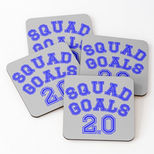 Item preview, Squad Goals Typography Design designed and sold by The Merch.