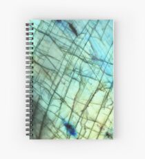 Labradorite Spiral Notebook