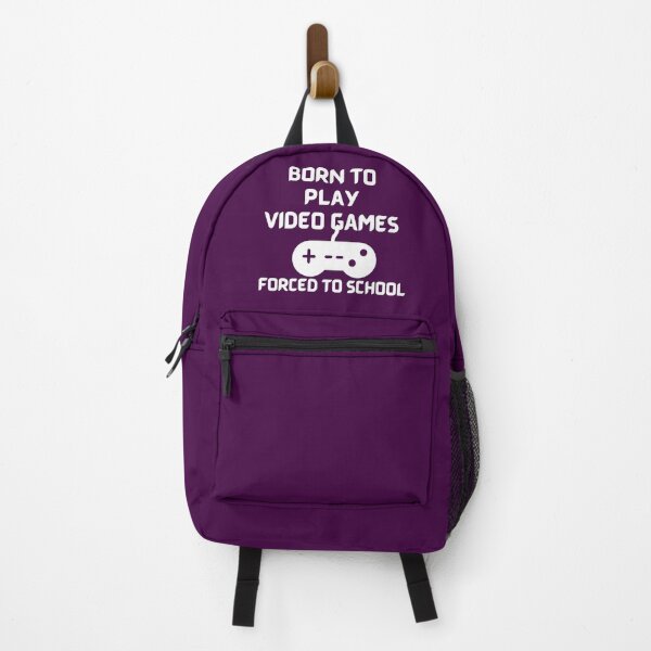 Item preview, Born To Play Video Games Forced To School designed and sold by Gmaish.