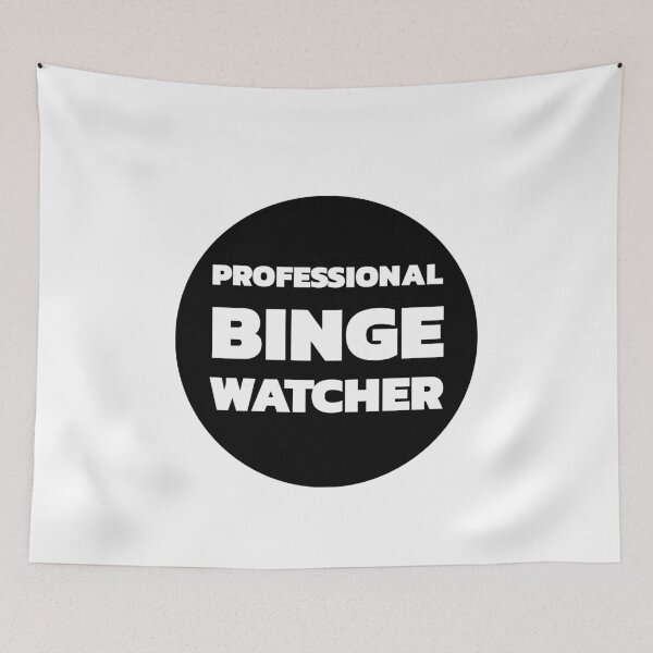 Item preview, Professional binge watcher designed and sold by AllyShop.