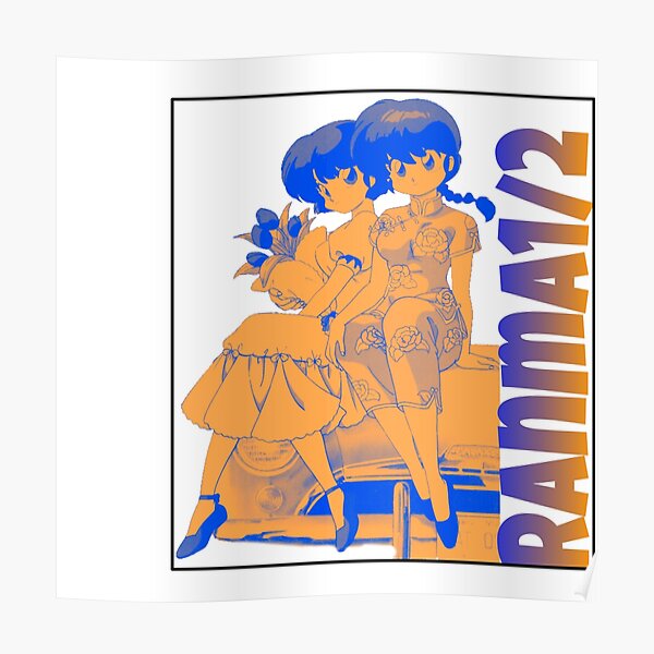 Ranma 1/2 and akane Tendo - Anime Poster