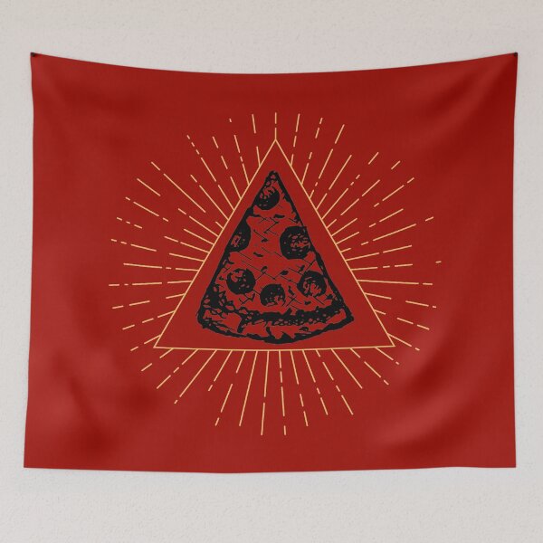 Item preview, Pizza Symbol red designed and sold by NelBo.
