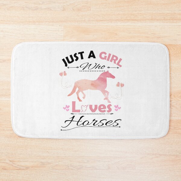 Item preview, Just A Girl Who Loves Horses designed and sold by PRINTED ..