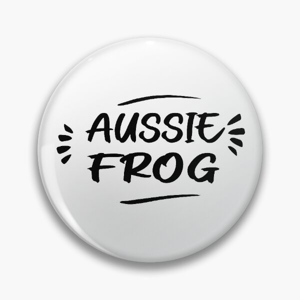 Item preview, Aussie frog-hello froggy-australian tree frog-let's protect our frogs designed and sold by jamwind.