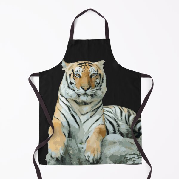 Item preview, The tiger rests on its rock. designed and sold by Karine Dupras.