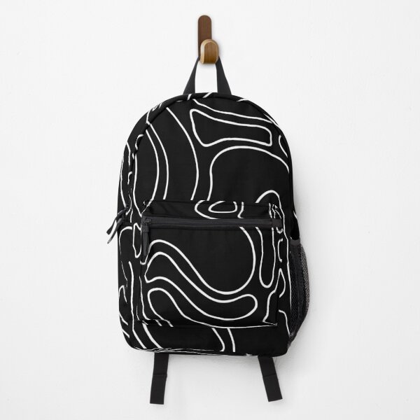 Item preview, Abstract Modern Line Art Camo Print White designed and sold by Sarah Lopez.