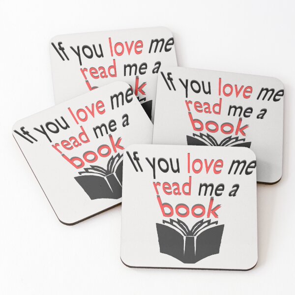 Item preview, If you love me read me a book designed and sold by Pasan-hpmm.