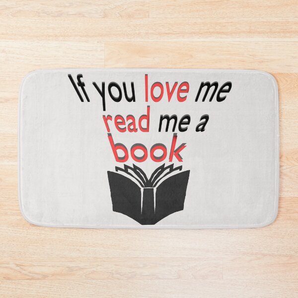 Item preview, If you love me read me a book designed and sold by Pasan-hpmm.