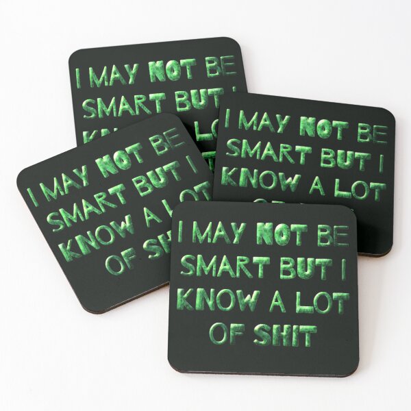 Item preview, I May Not Be Smart  designed and sold by -Solarly-.