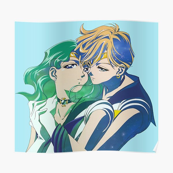 Sailor Neptune and sailor Uranus Poster