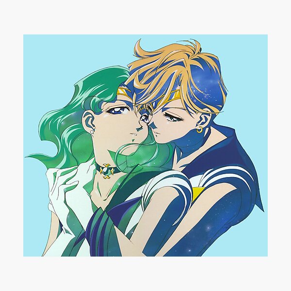Sailor Neptune and sailor Uranus Photographic Print