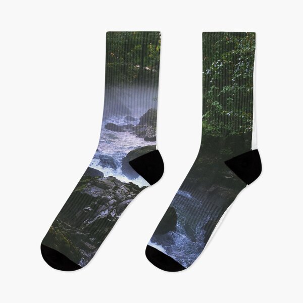 Item preview, Foggy mountain stream designed and sold by Milanicole.
