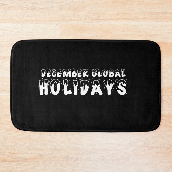Item preview, December Global Holidays Black designed and sold by DamaliePierre.
