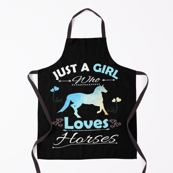 Item preview, Just A Girl Who Loves Horses designed and sold by PRINTED ..