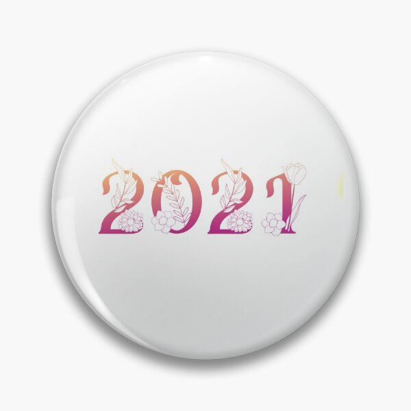Item preview, 2021 flowerful font new year designed and sold by FLASHOP.