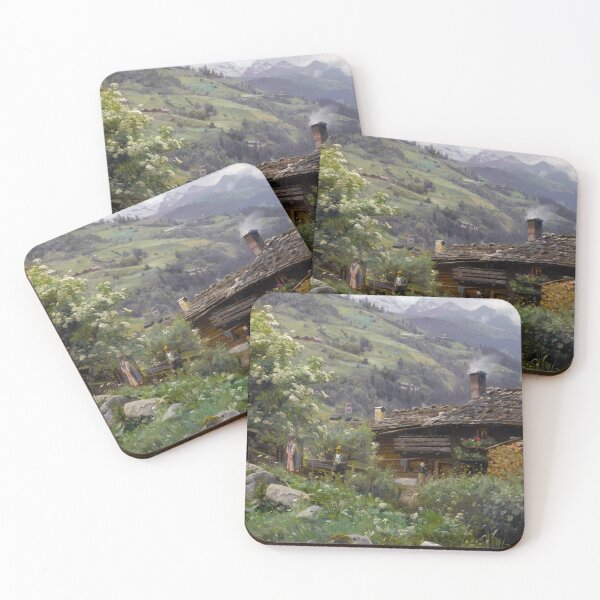 Item preview, A Cottage in Gastein, Austria - Peder Monsted designed and sold by CJET.