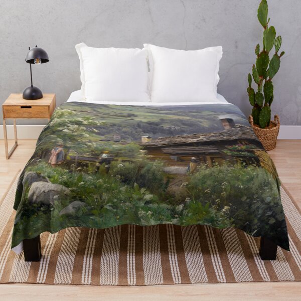 Item preview, A Cottage in Gastein, Austria - Peder Monsted designed and sold by CJET.