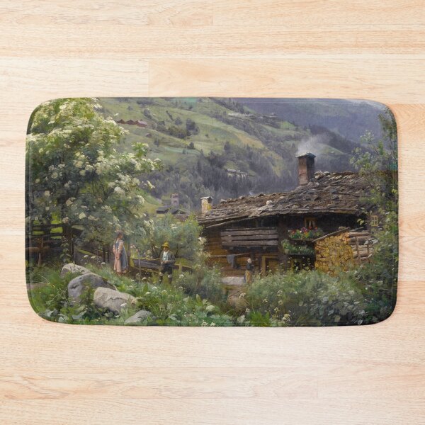 Item preview, A Cottage in Gastein, Austria - Peder Monsted designed and sold by CJET.