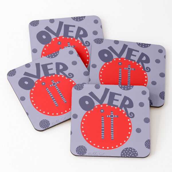 Item preview, Over It designed and sold by marygLOVESart.