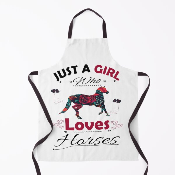 Item preview, Just A Girl Who Loves Horses designed and sold by PRINTED ..