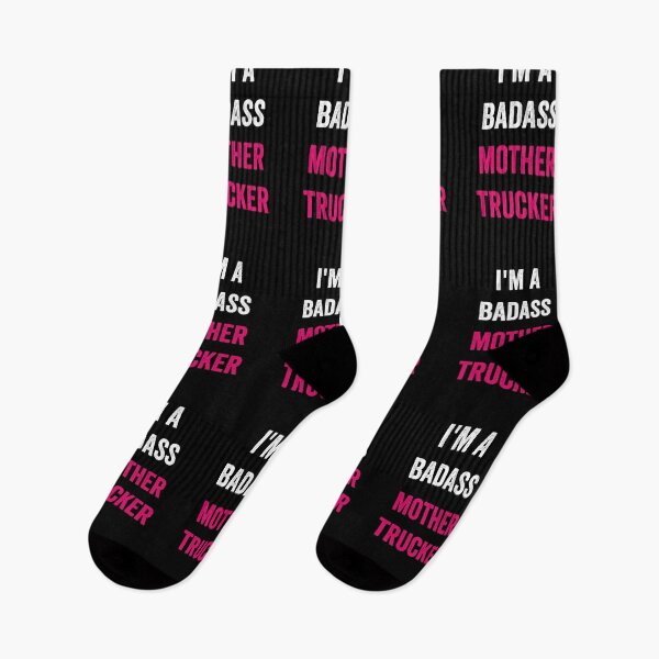 Item preview, I'm a Bad*ss Mother Trucker Female Truck Driver designed and sold by fantasticpud.