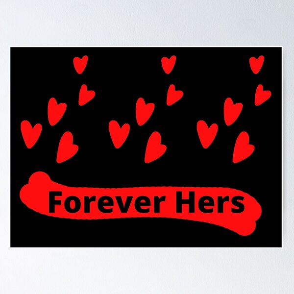 Item preview, Forever Hers with Hearts designed and sold by janraydesigns.